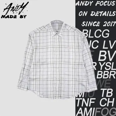 💰(290CNY)As a light gray plaid long-sleeved shirt with a bow Item ID:110357