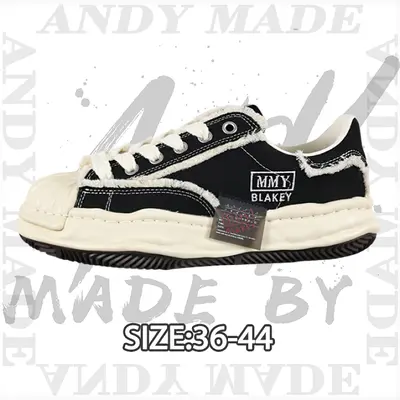 💰(280CNY) Shell-Toe Canvas Sneakers with Fringed Trim — Black Item ID:310378