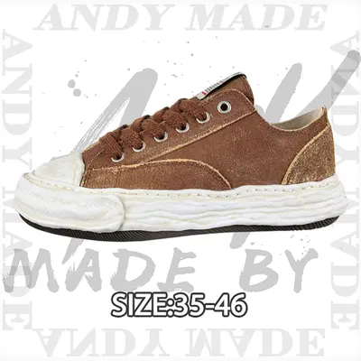 💰(280CNY) Shell-Toe Fully Vulcanized Shoes — Brown Item ID:310383