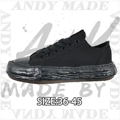 💰(280CNY) Fully Vulcanized Slip-on Shoes — Black Item ID:310391