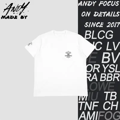 💰(180CNY) CH Mottled Sanskrit Iris Print Short-Sleeve Item ID:110434