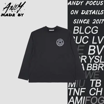 💰(240CNY) As a long-sleeved shirt with a mottled circular logo print Item ID:110443