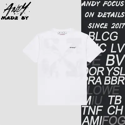 💰(200CNY) OW Short-sleeved T-shirt with random embroidered arrows Item ID:110451