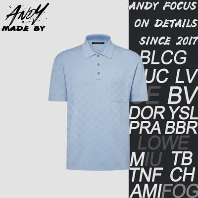 💰(270CNY) LV openwork pocket knitted polo shirt Item ID:110458