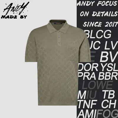 💰(270CNY) LV openwork pocket knitted polo shirt Item ID:110459