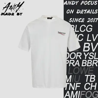 💰(190CNY) Blcg Mottled Coca-Cola Print Short-Sleeve T-Shirt - White Item ID:110460