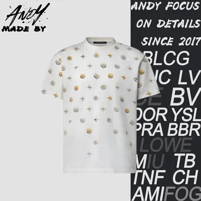 💰(200CNY) 1v Half-length daisy monogram print short-sleeved shirt Item ID:110479