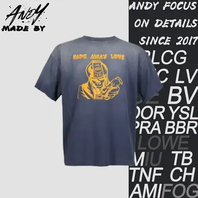 💰(220CNY) Saint Michael Ape and Devil Print Short-Sleeve T-Shirt Item ID:110482