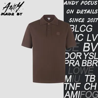 💰(190CNY) Cotton Polo Shirt with Embroidered Logo and Buttons Item ID:110504-Z