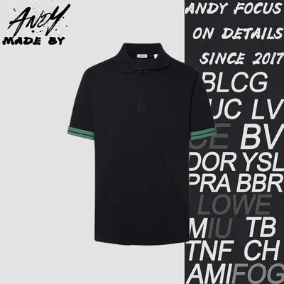 💰(210CNY) bbr Polo short-sleeved shirt with striped horse pattern cuffs Item ID:110512