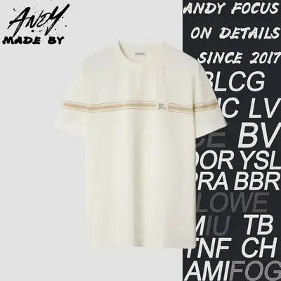 💰(210CNY) bbr Polo shirt with embroidered horse and stripe logo - white Item ID:110536