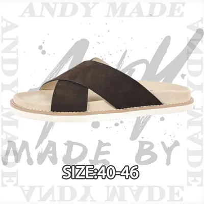 💰(250CNY) Suede cross drag brown Item ID:310474