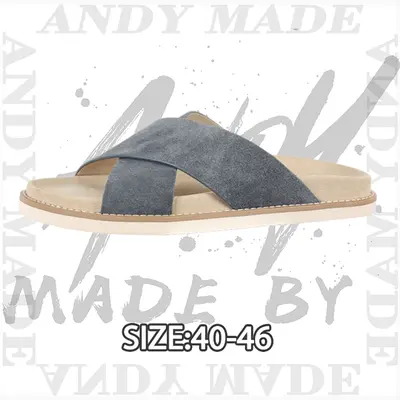 💰(250CNY) suede cross drag gray Item ID:310415