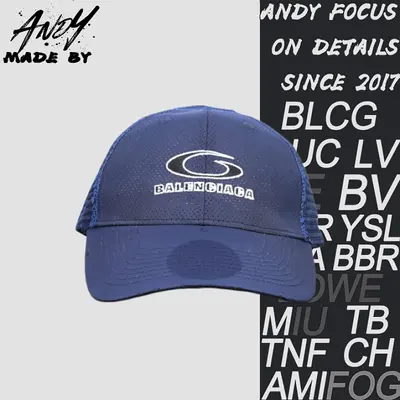 💰(190CNY) Mesh distressed cap, blue Item ID:610639