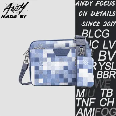 💰(1600CNY) Coated canvas messenger bag/shoulder/crossbody bag Item ID:41014