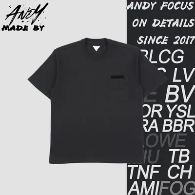 💰(180CNY) Pocket leather knit short-sleeved shirt Item ID:110623