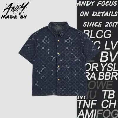 💰(250CNY) All-over jacquard pocket short-sleeved shirt Item ID:110639
