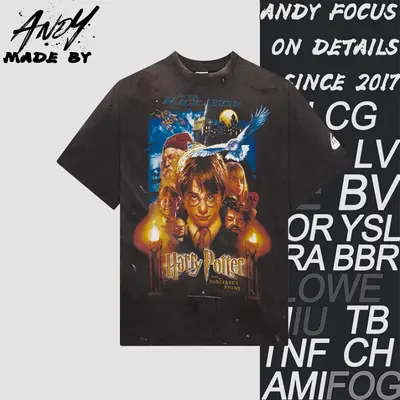 💰(200CNY)Saint Michael Harry Potter and Philosopher's Stone Print Short-Sleeve Item ID:110662