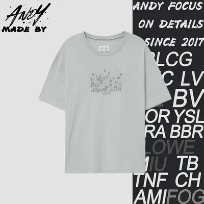 💰(190CNY)MM6 Margiela Reverse Embroidery Short-Sleeve T-Shirt Item ID:110669