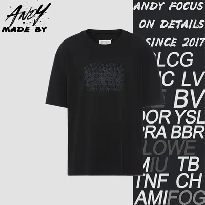 💰(190CNY)MM6 Margiela Reverse Embroidery Short-Sleeve T-Shirt Item ID:110668