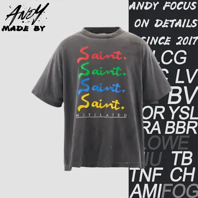 💰(210CNY)Colorful Signature Saint Print Short-Sleeve Item ID:110670