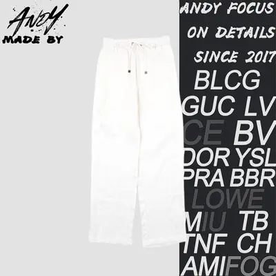 💰(370CNY)LP | Haute Couture Linen Drawstring Trousers Item ID:210148