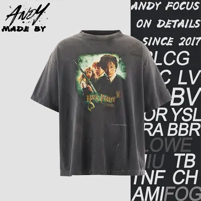 💰(220CNY) Harry Potter and the Chamber of Secrets Printed Short Sleeve Item ID:110688