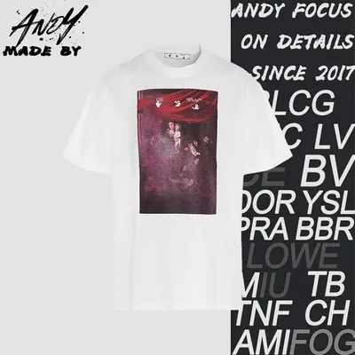 💰(190CNY) Blurry Oil Painting Arrow Cotton T-Shirt Item ID:110694