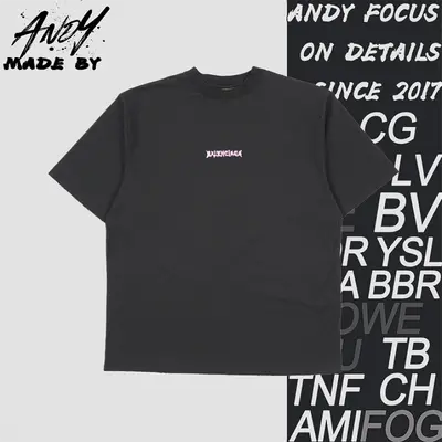 💰(220CNY) Casual short-sleeve T-shirt with pink letter print and round neck Item ID:110699