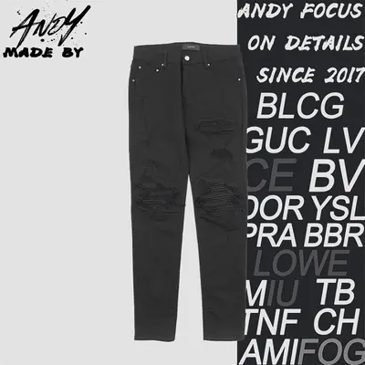 💰(290CNY) American-style ripped jeans Item ID:210158