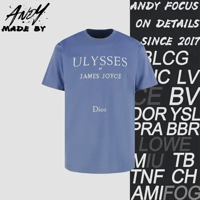 💰(180CNY) Ulysses Letter Print T-Shirt Item ID:110711