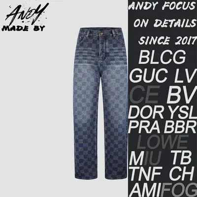💰(310CNY) Damier Skateboard Jeans Item ID:210178-Z