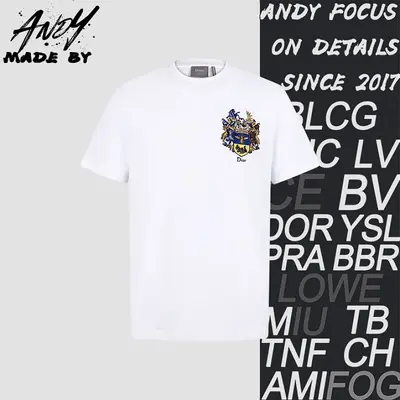 💰(180CNY) Blazon pattern embroidered logo cotton T-shirt Item ID:110766-Z