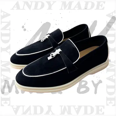💰(390CNY) Classic Colorblock Summer Charms Walk Moccasin ShoesItem ID:310502-N