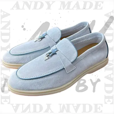 💰(390CNY) Classic Colorblock Summer Charms Walk Moccasin ShoesItem ID:310504-N
