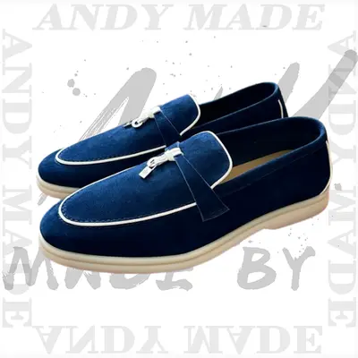 💰(390CNY) Classic Colorblock Summer Charms Walk Moccasin ShoesItem ID:310509-N