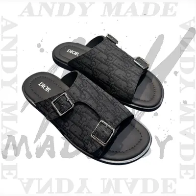💰(320CNY) Alia men's cowhide slippersItem ID:310638-N