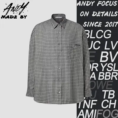 💰(320CNY) Plaid wide-fit shirt Item ID:110794