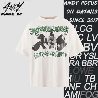 💰(200CNY) Hip-hop crew printed T-shirt Item ID:110803