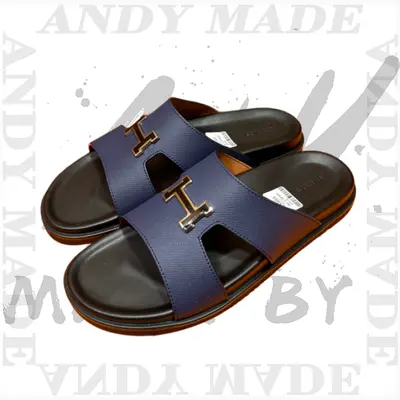 💰(310CNY) Oran cowhide H-shaped slippersItem ID:310764-N