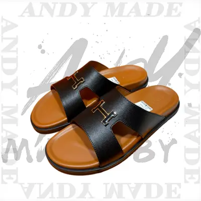 💰(310CNY) Oran cowhide H-shaped slippersItem ID:310767-N