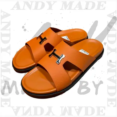 💰(310CNY) Oran cowhide H-shaped slippersItem ID:310768-N