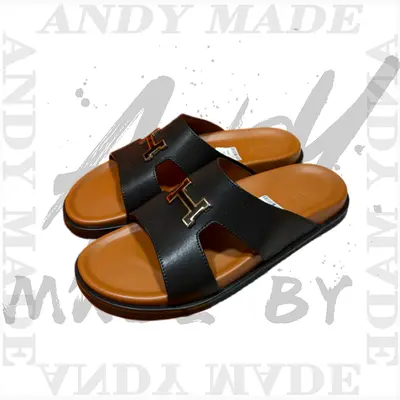 💰(310CNY) Oran cowhide H-shaped slippersItem ID:310772-N