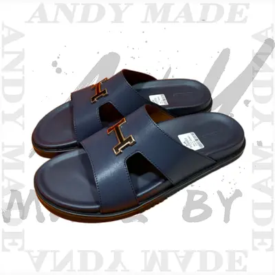 💰(310CNY) Oran cowhide H-shaped slippers Item ID:310778-N