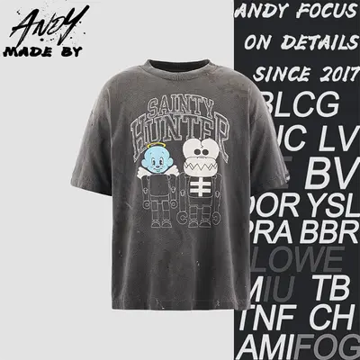 💰(220CNY) Skull Little Angel Print T-Shirt Item ID:110839