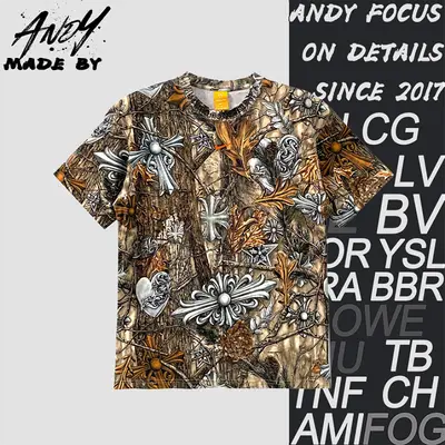 💰(200CNY) Three-party co-branded printed short sleeve Item ID:110846