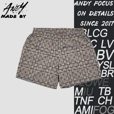 💰(250NY) Brown toned vintage plaid shorts Item ID:210209