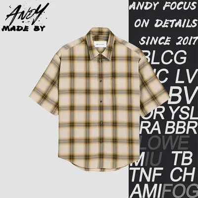 💰(250CNY) Heart Plaid Short-Sleeve Shirt Item ID:110850