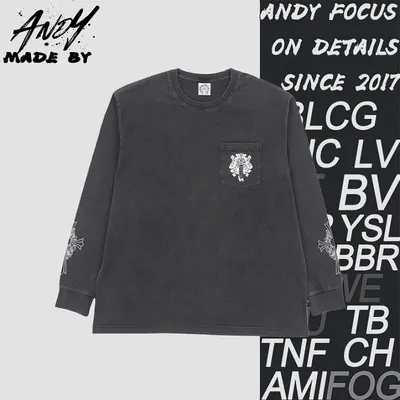 💰(250CNY) Long-sleeve pocket vine sword printed shirt Item ID:110881