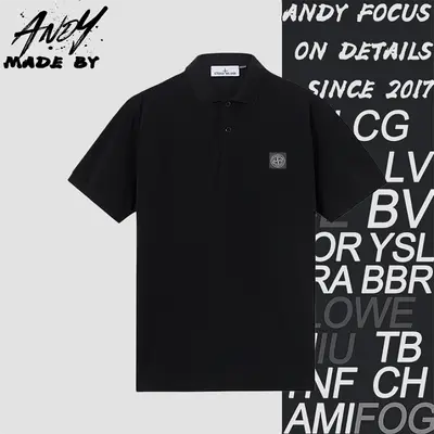 💰(240CNY) Island pattern layered collar jacquard Polo short sleeve Item ID:110882